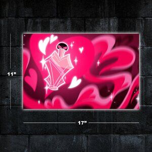 Hazbin Hotel Love Potion poster - 11x17 series wall art print merch Helluva Boss